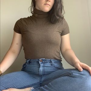 3 for $30💕 Ralph Lauren brown short sleeve